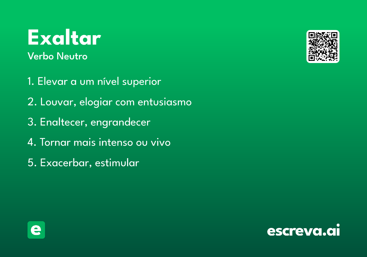 exaltar