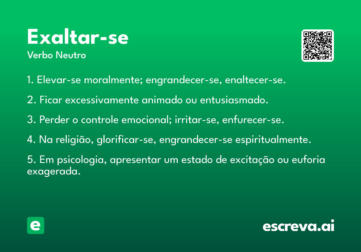 exaltar-se