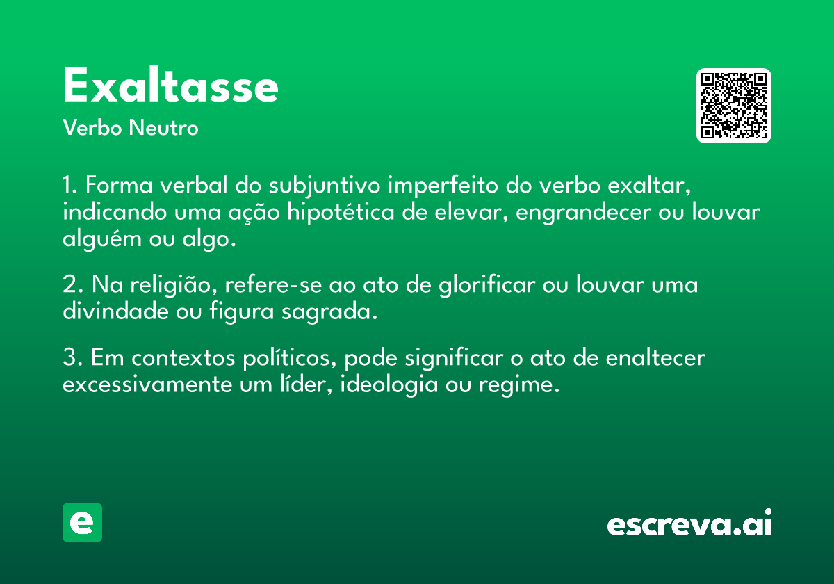 exaltasse
