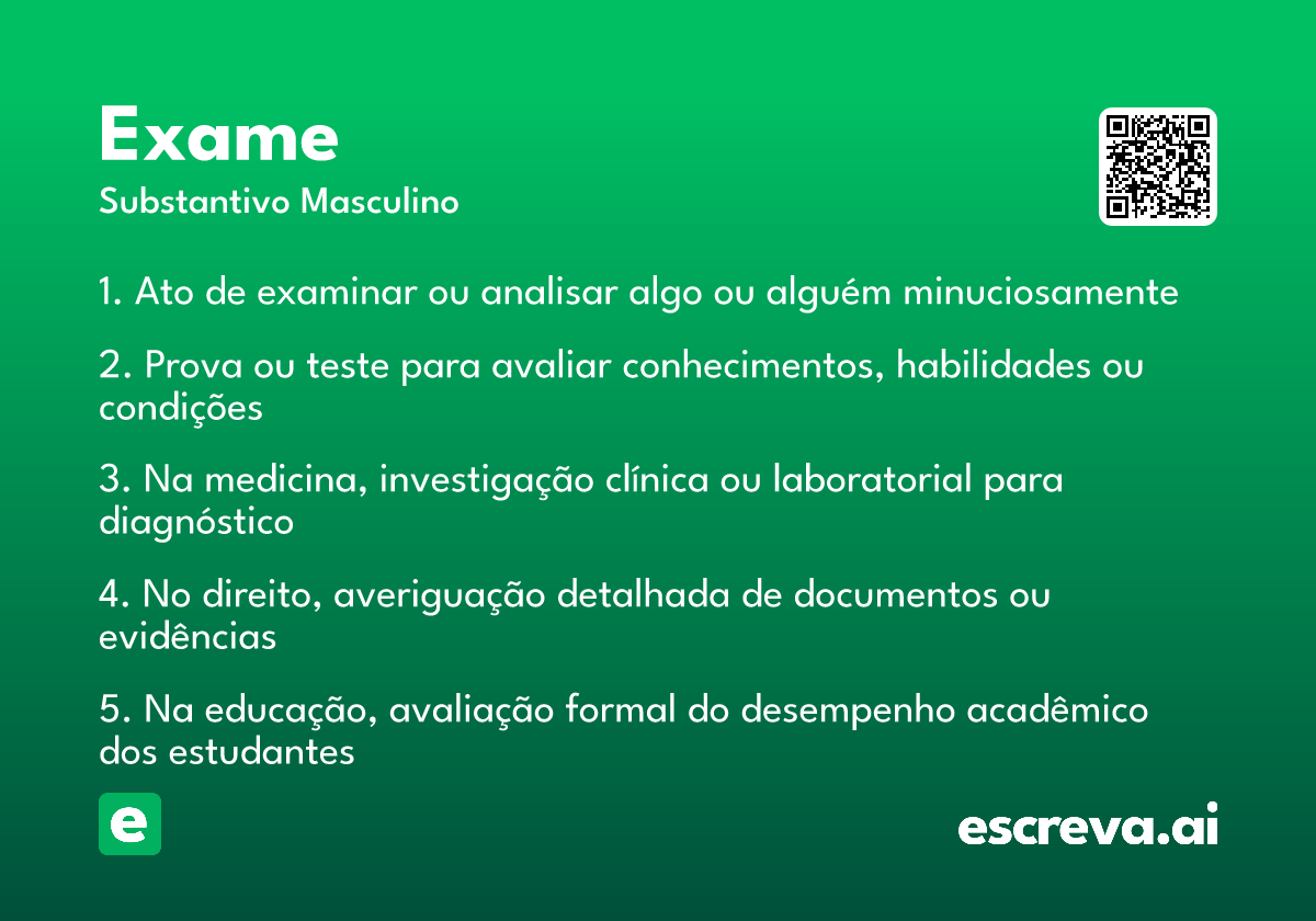 exame