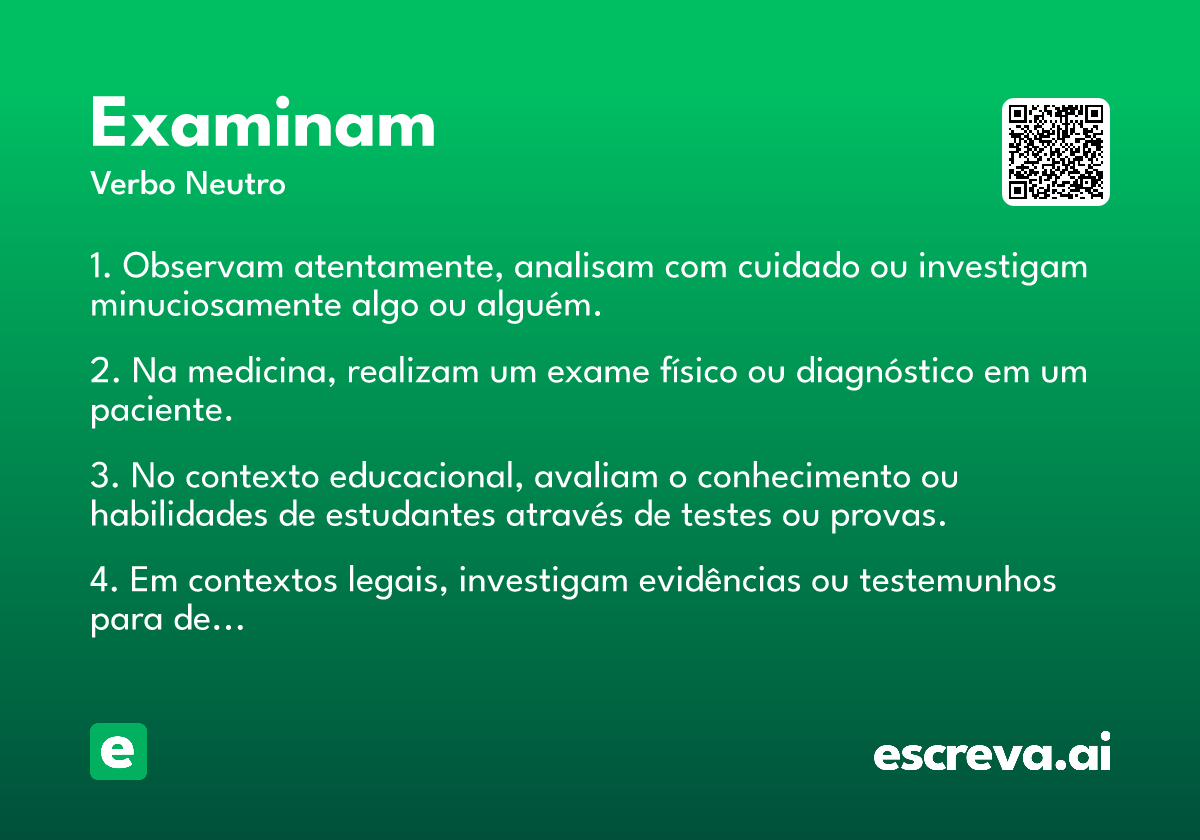 examinam