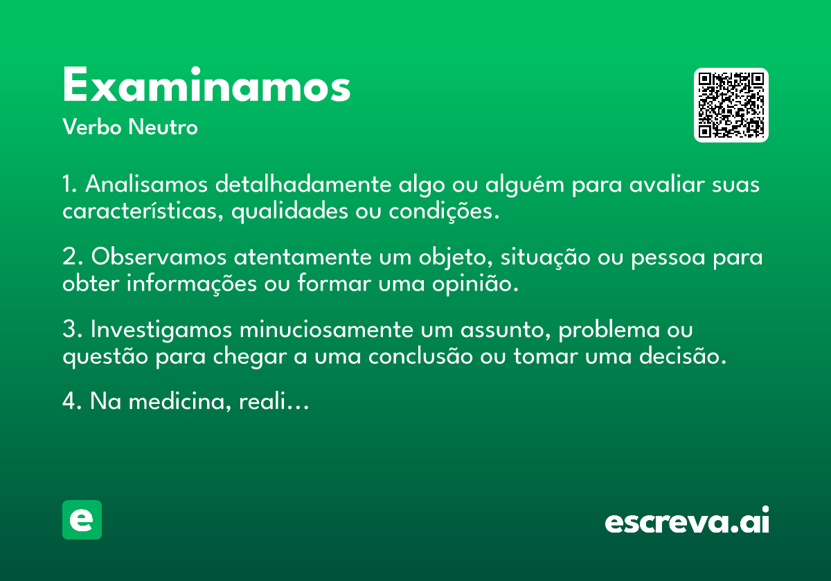 examinamos