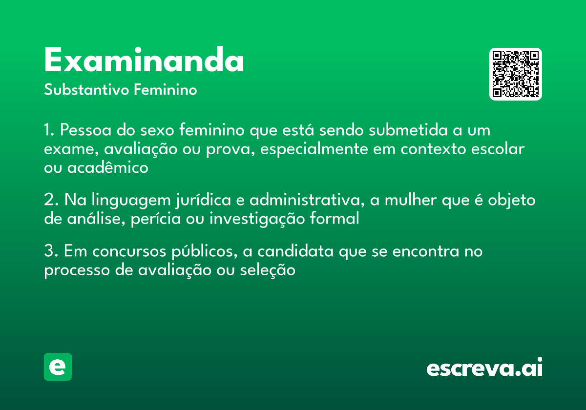 examinanda