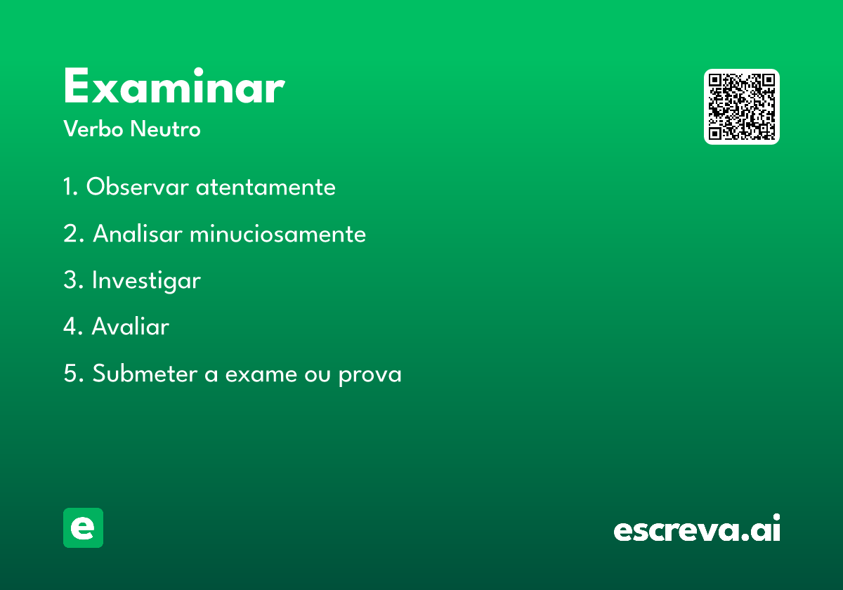 examinar