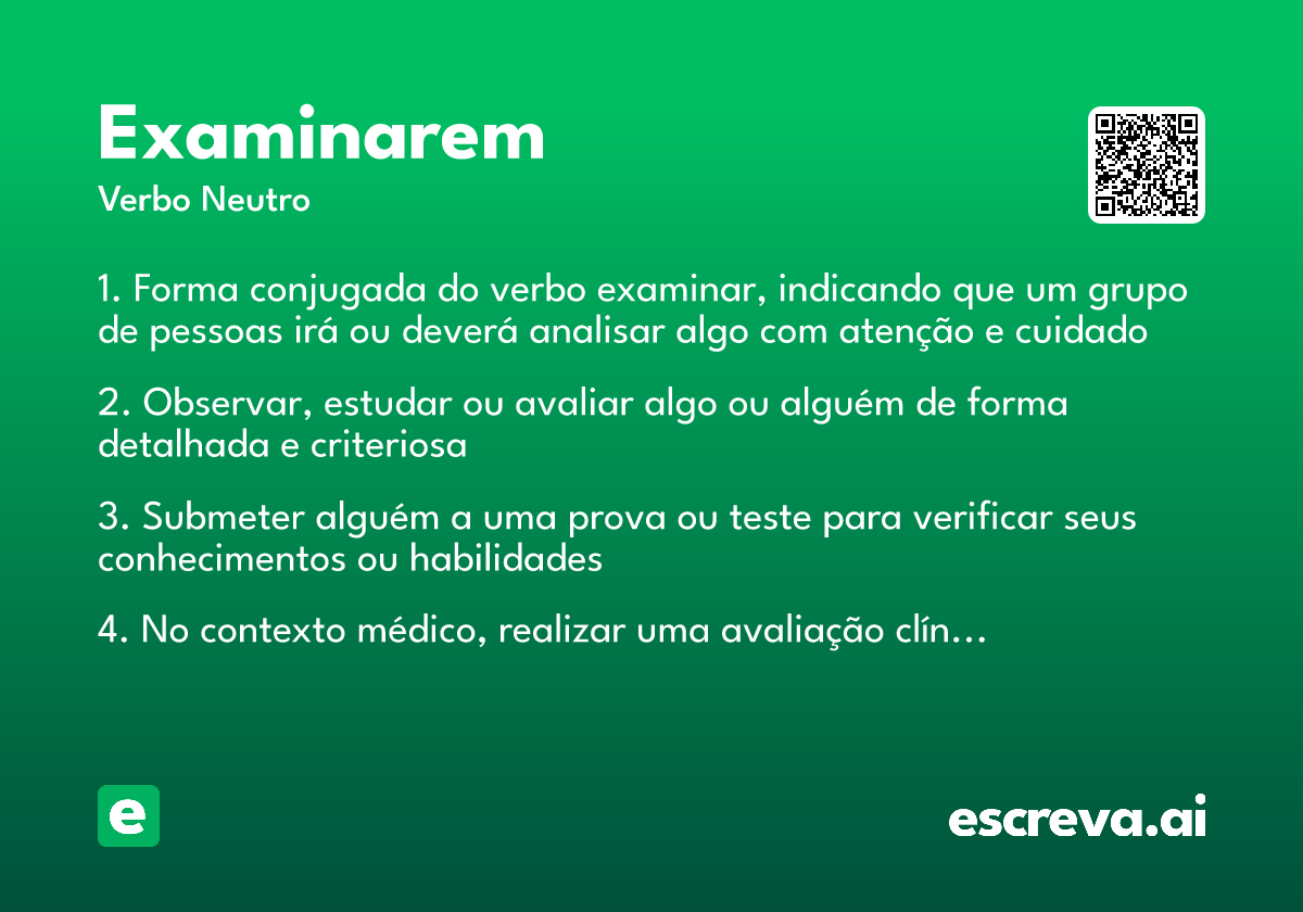 examinarem