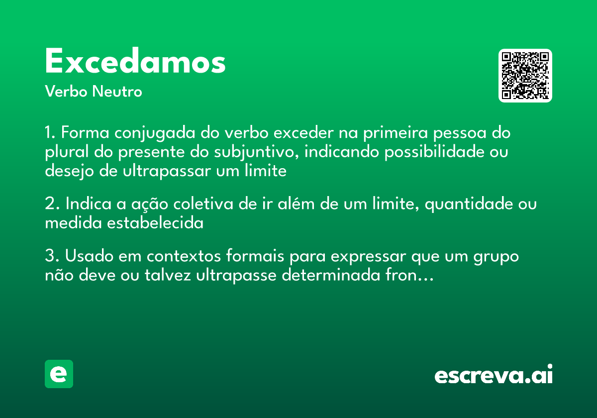 excedamos