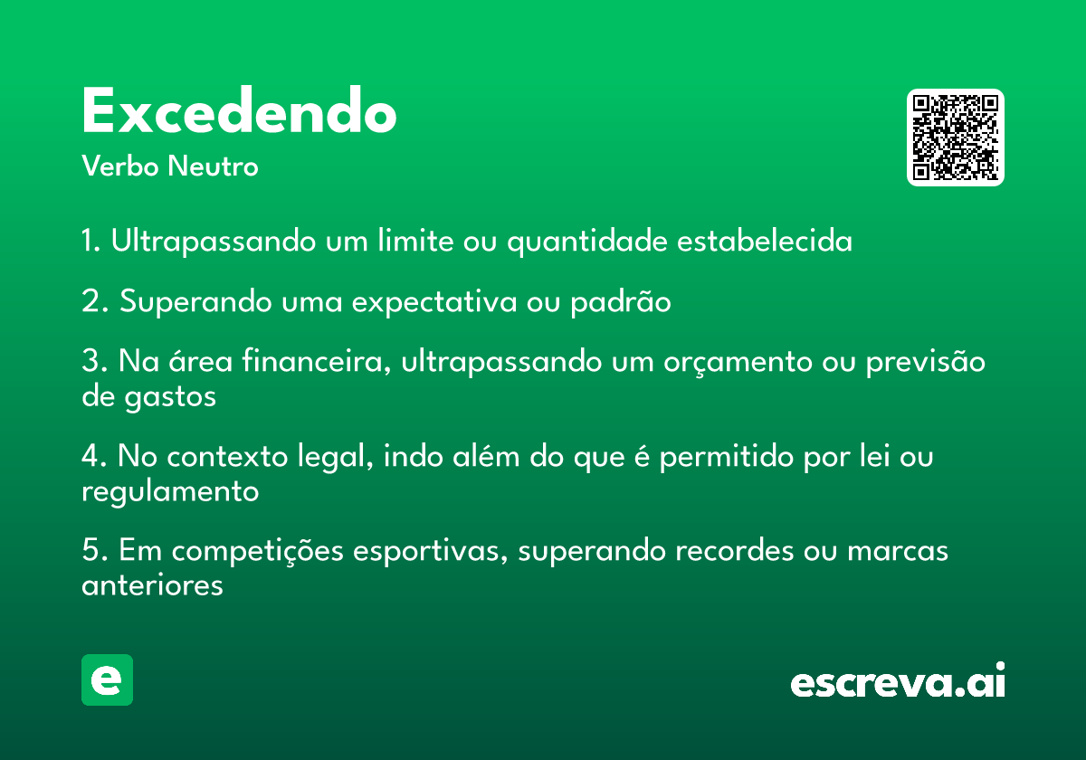 excedendo