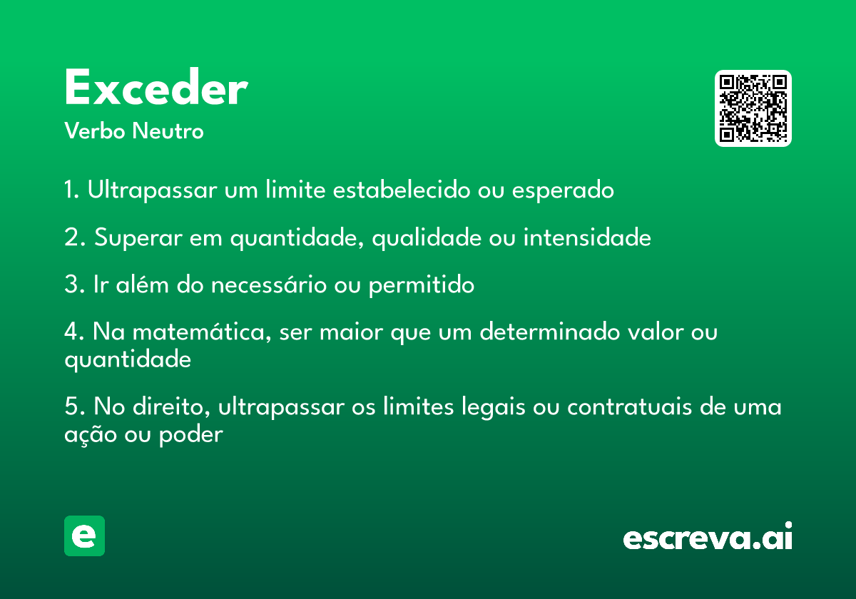 exceder