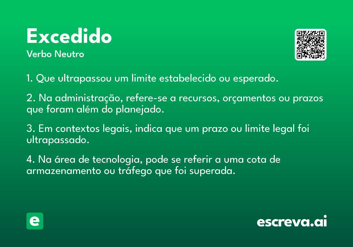 excedido