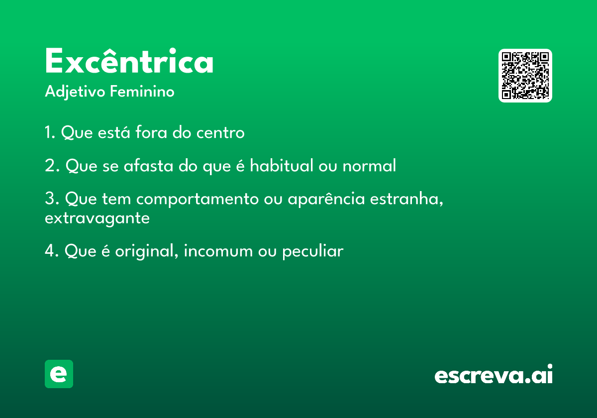 excêntrica