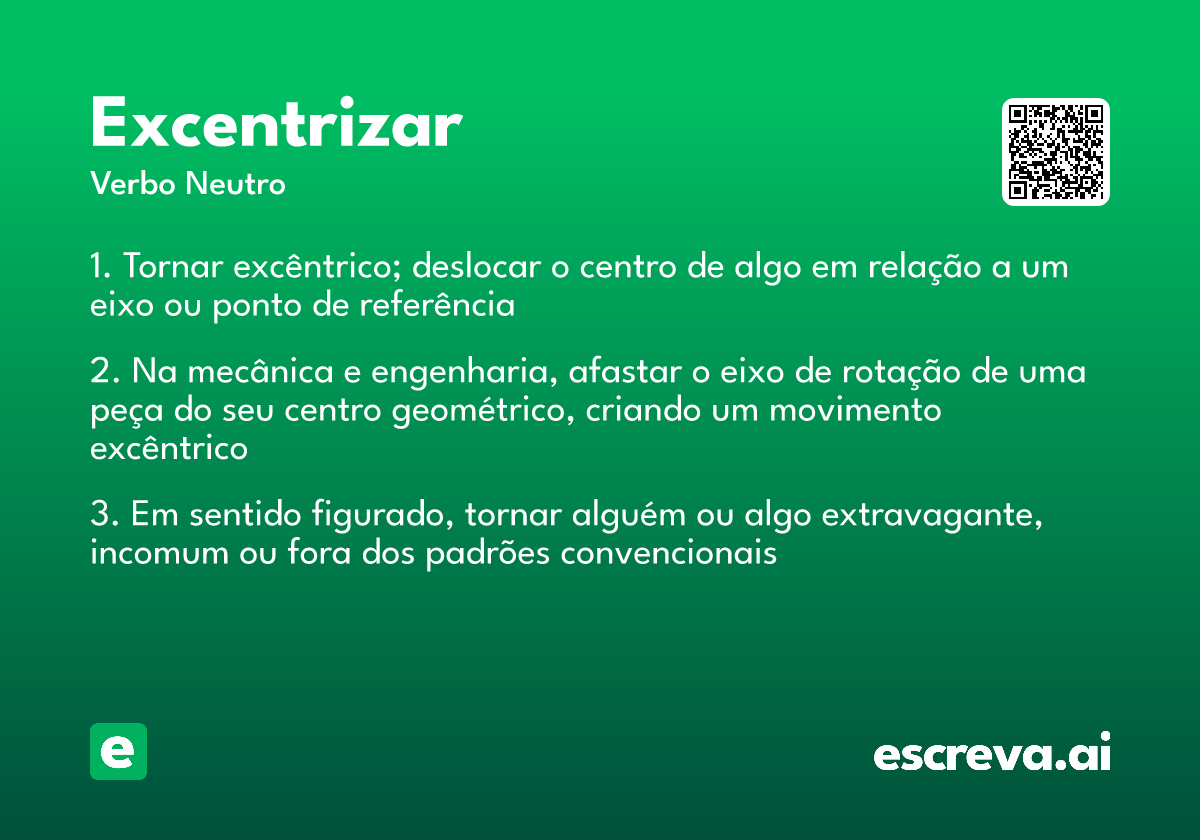 excentrizar
