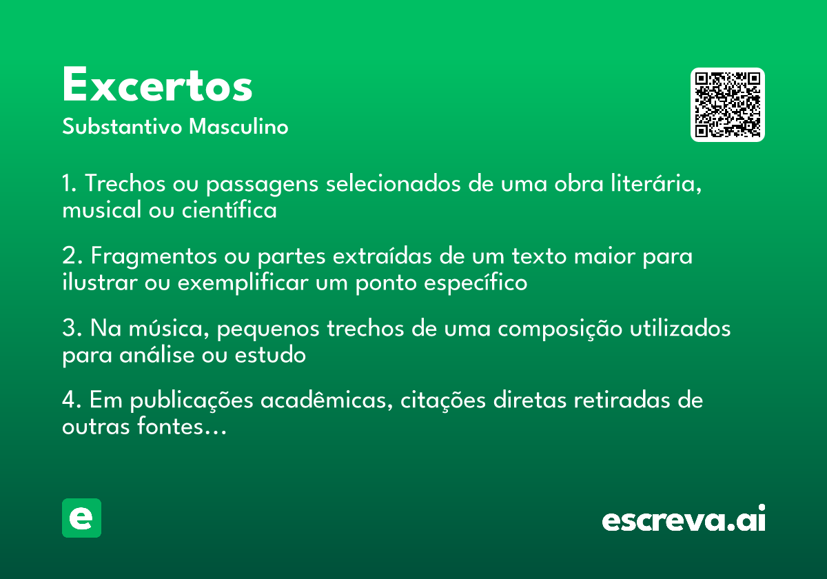 excertos