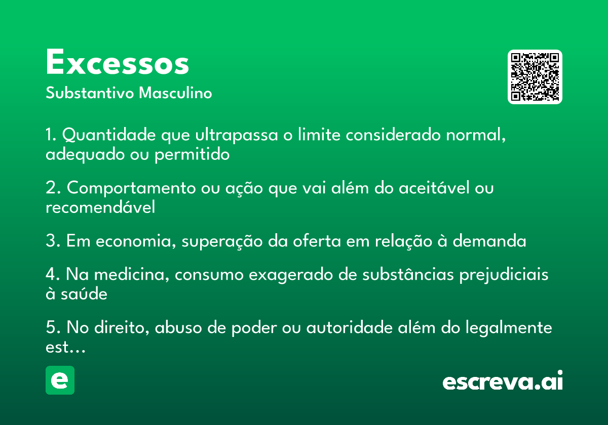 excessos