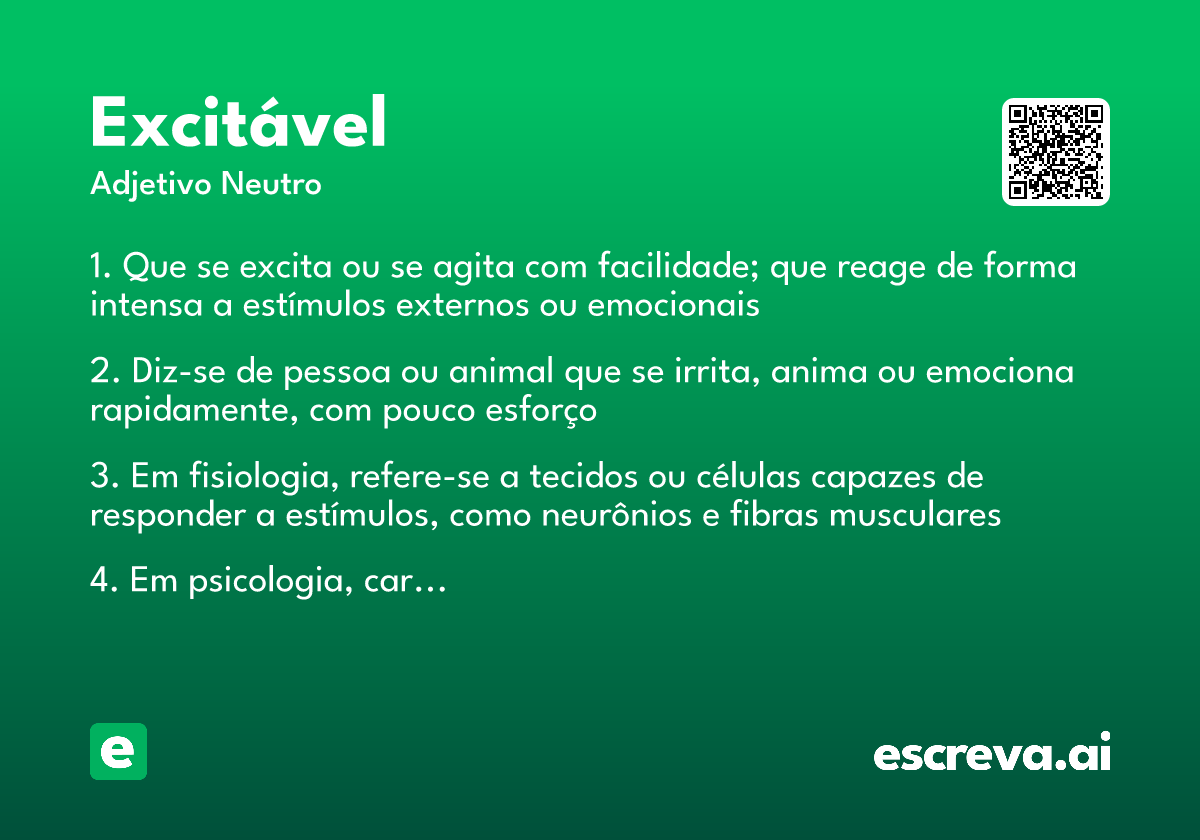 excitável