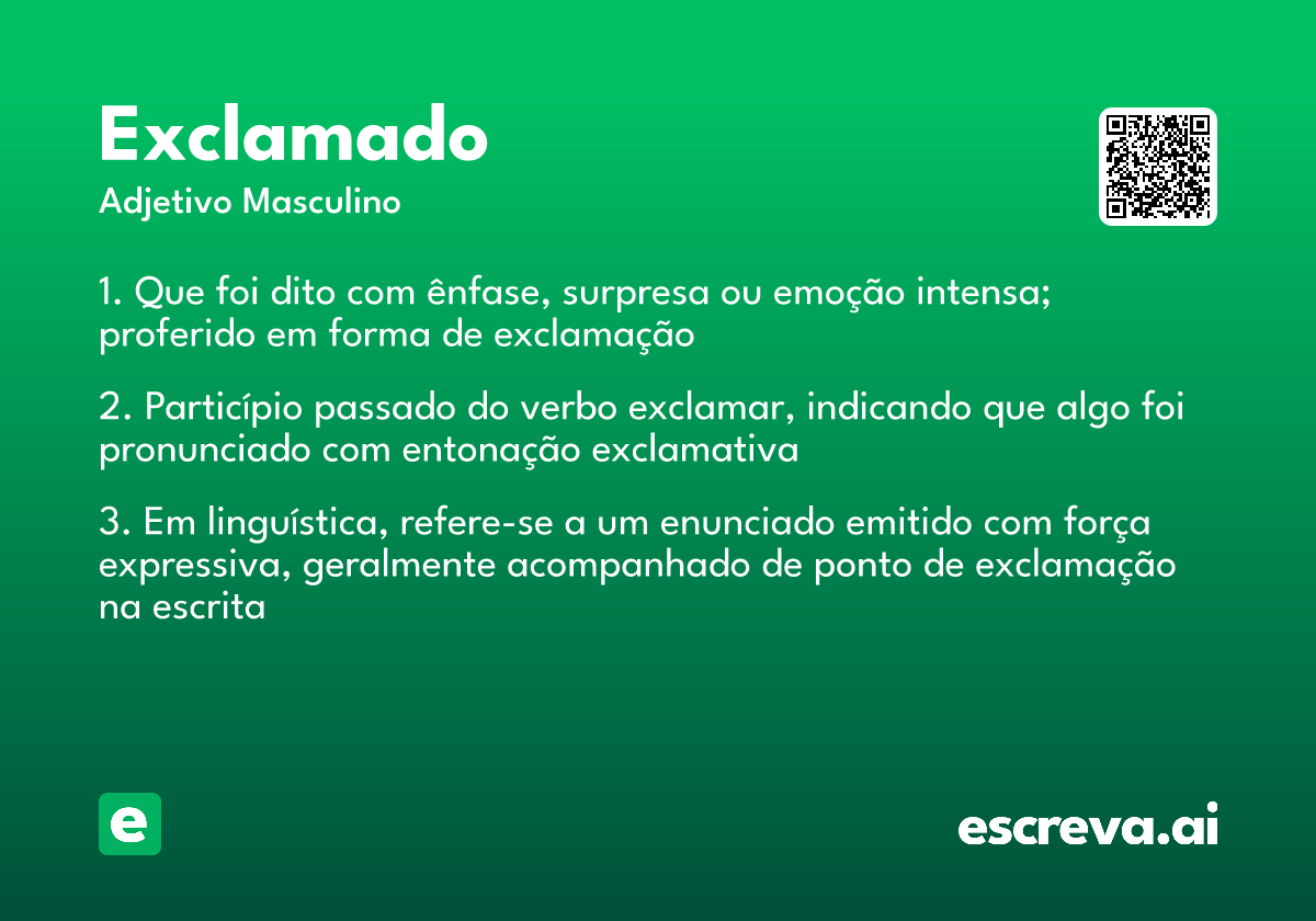 exclamado