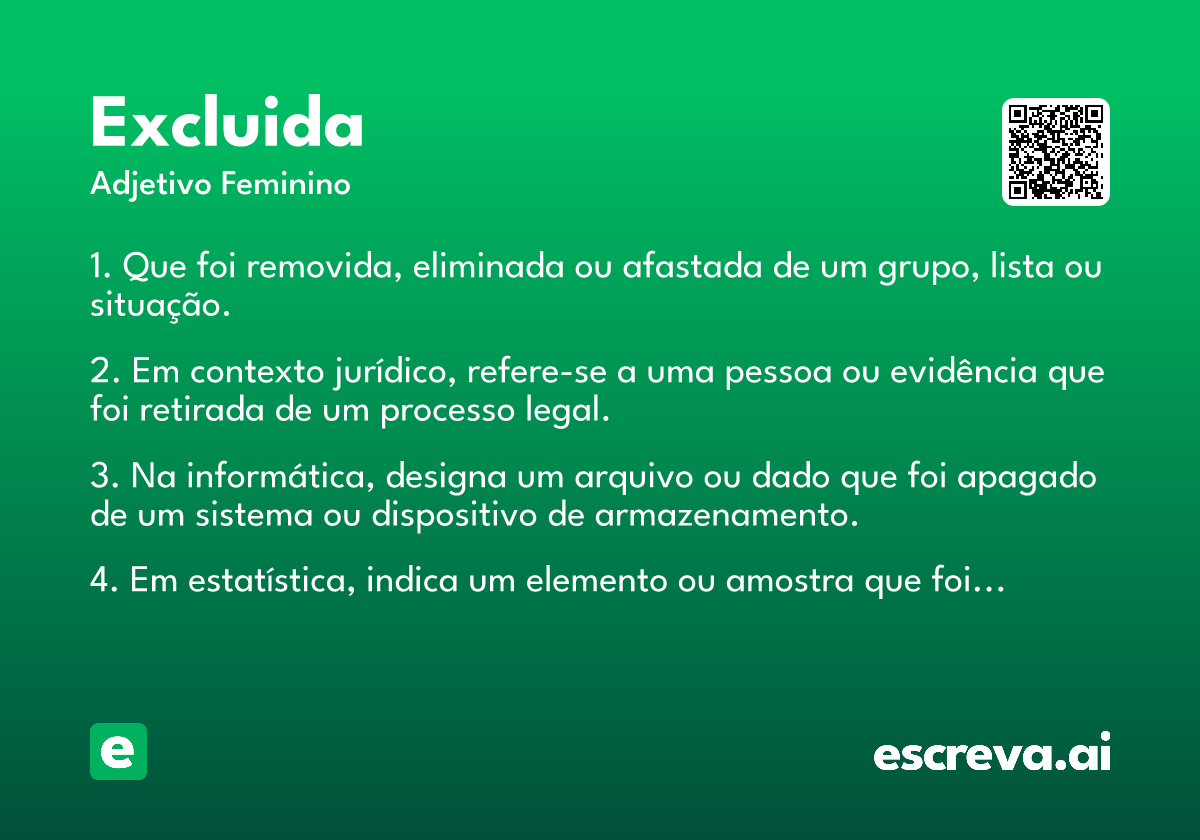 excluida