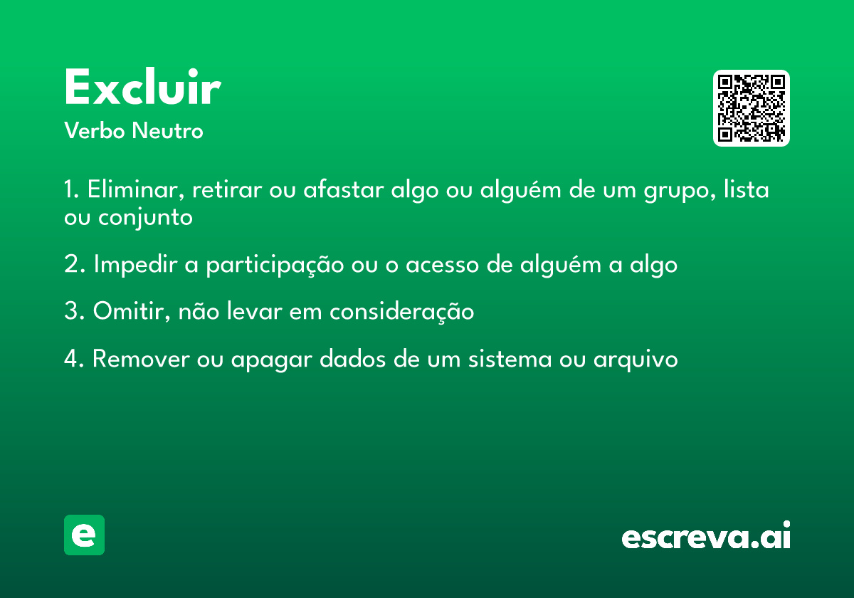 excluir