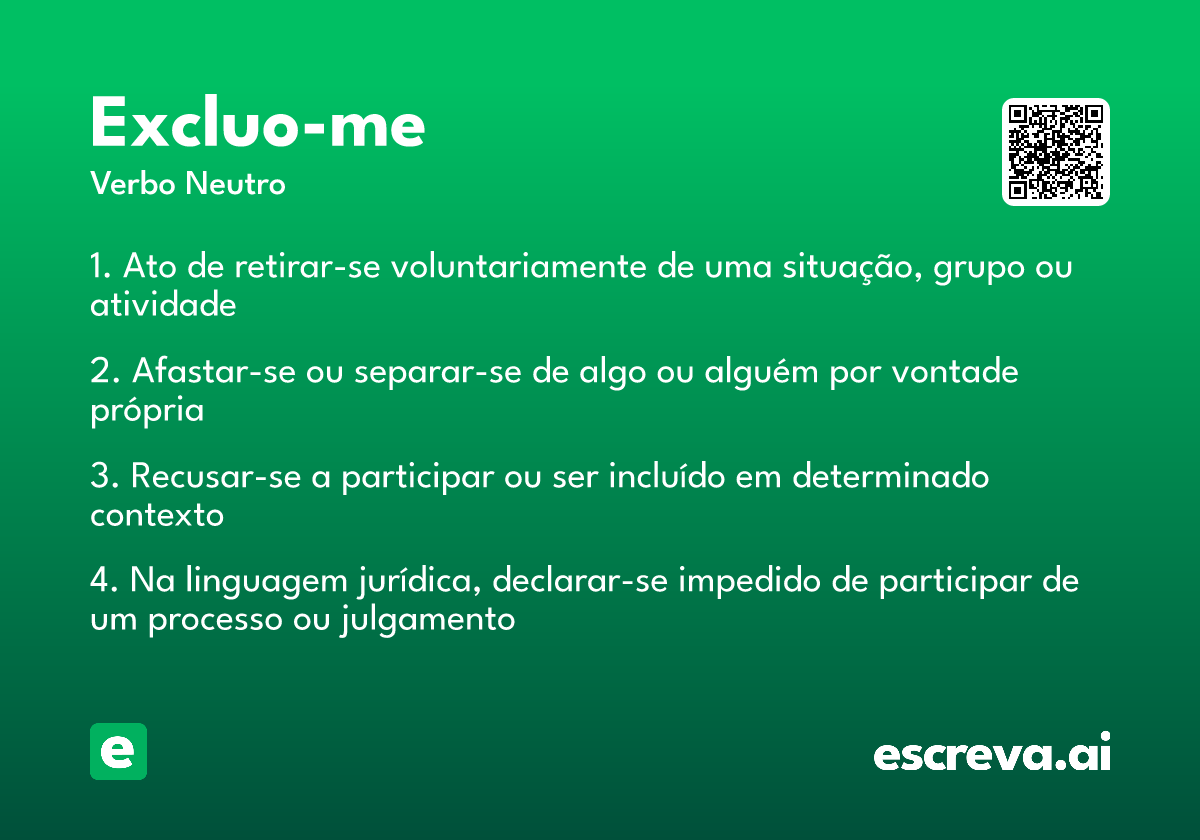 excluo-me