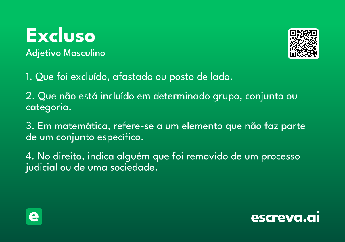 excluso