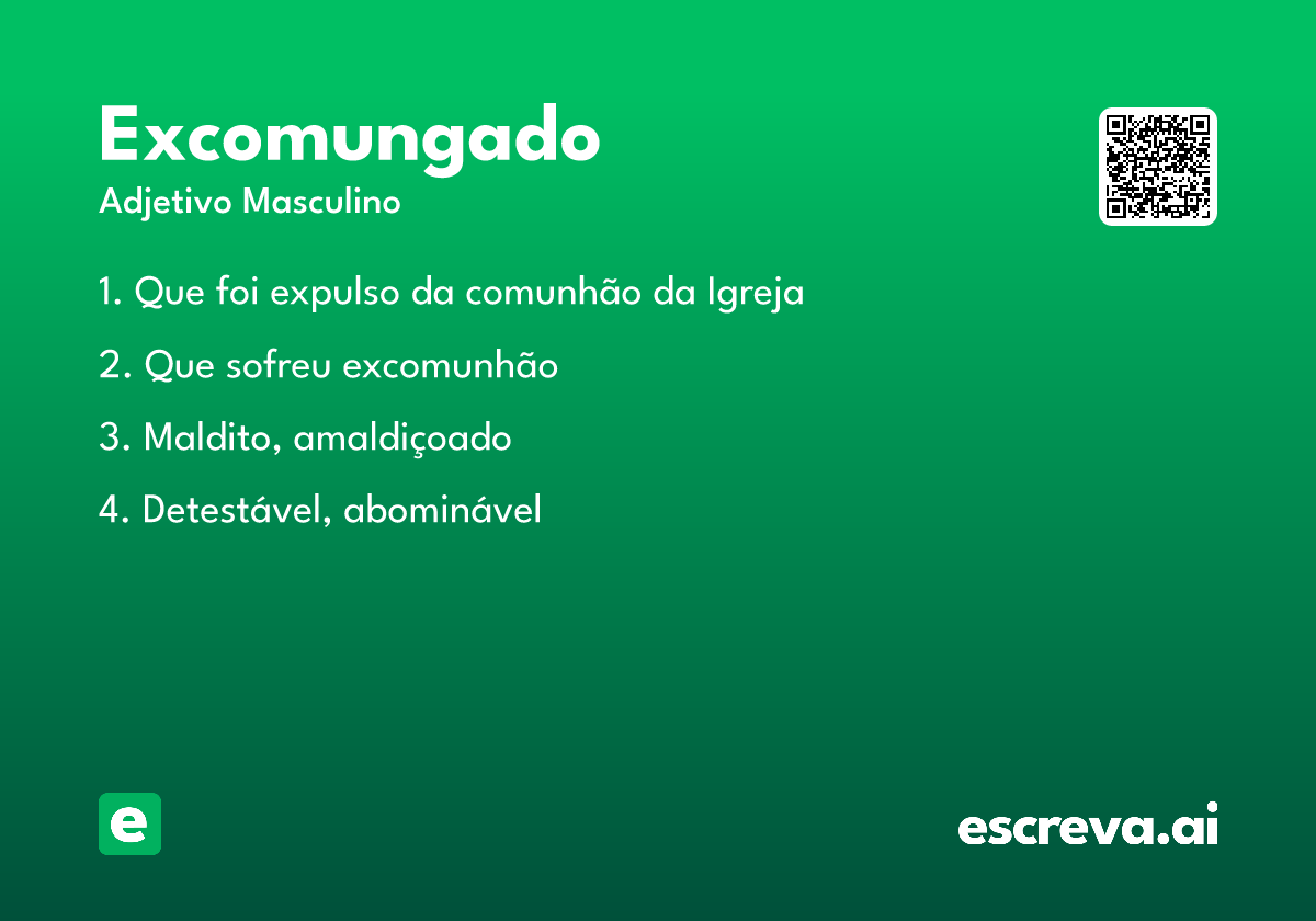 excomungado