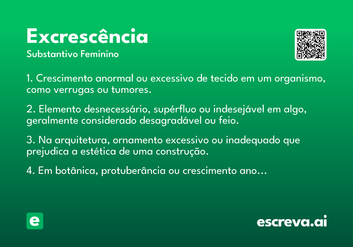 excrescência