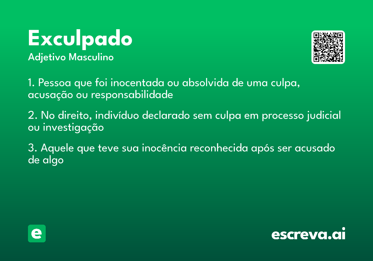 exculpado