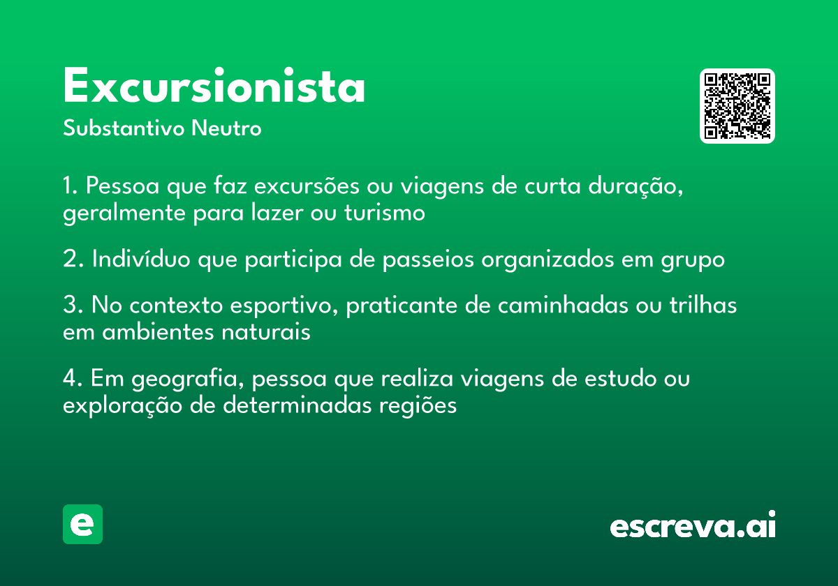excursionista