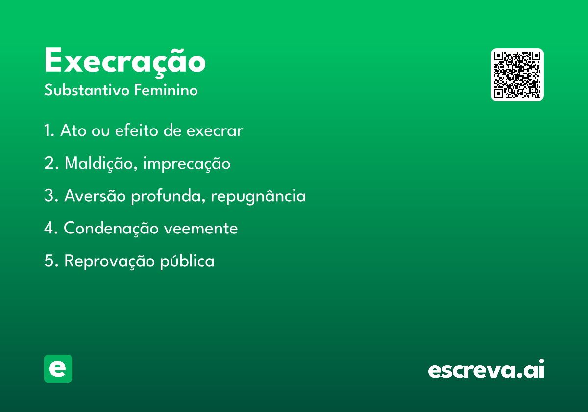 execração
