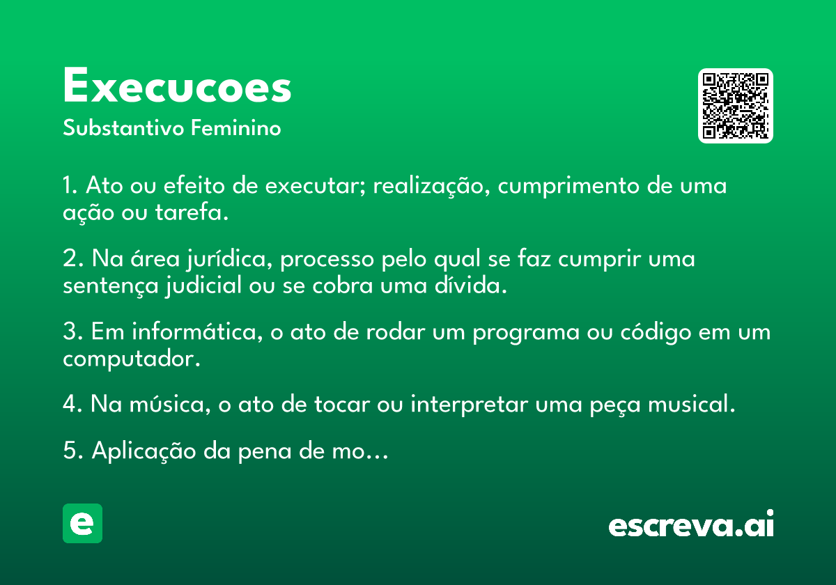 execucoes