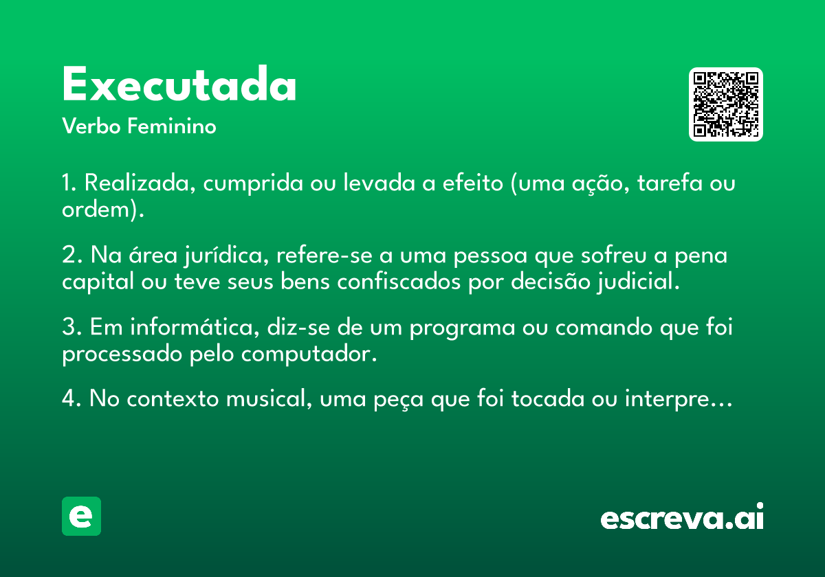 executada