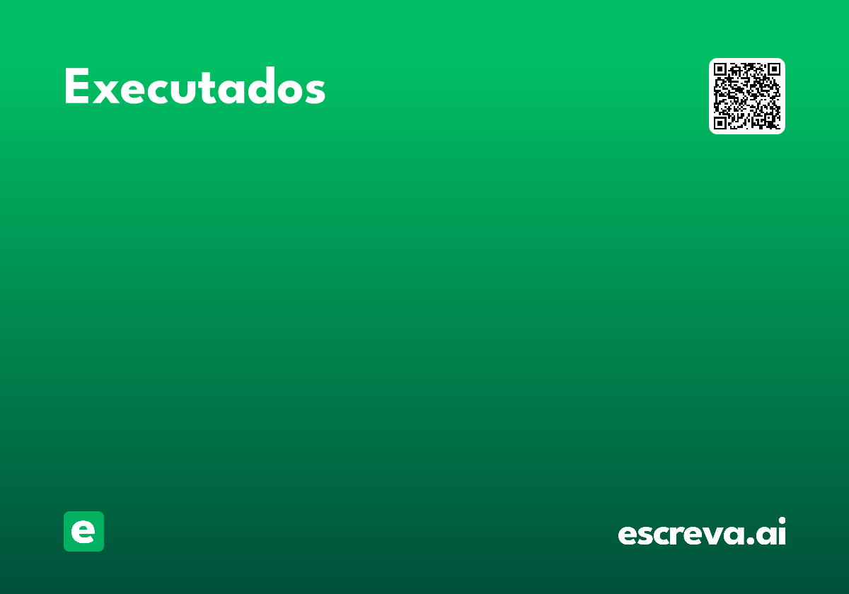 executados