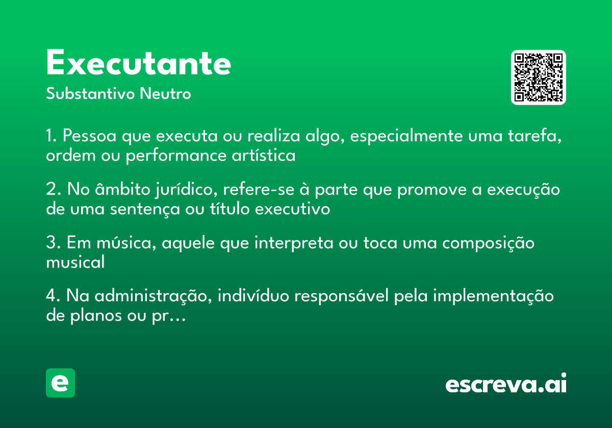 executante