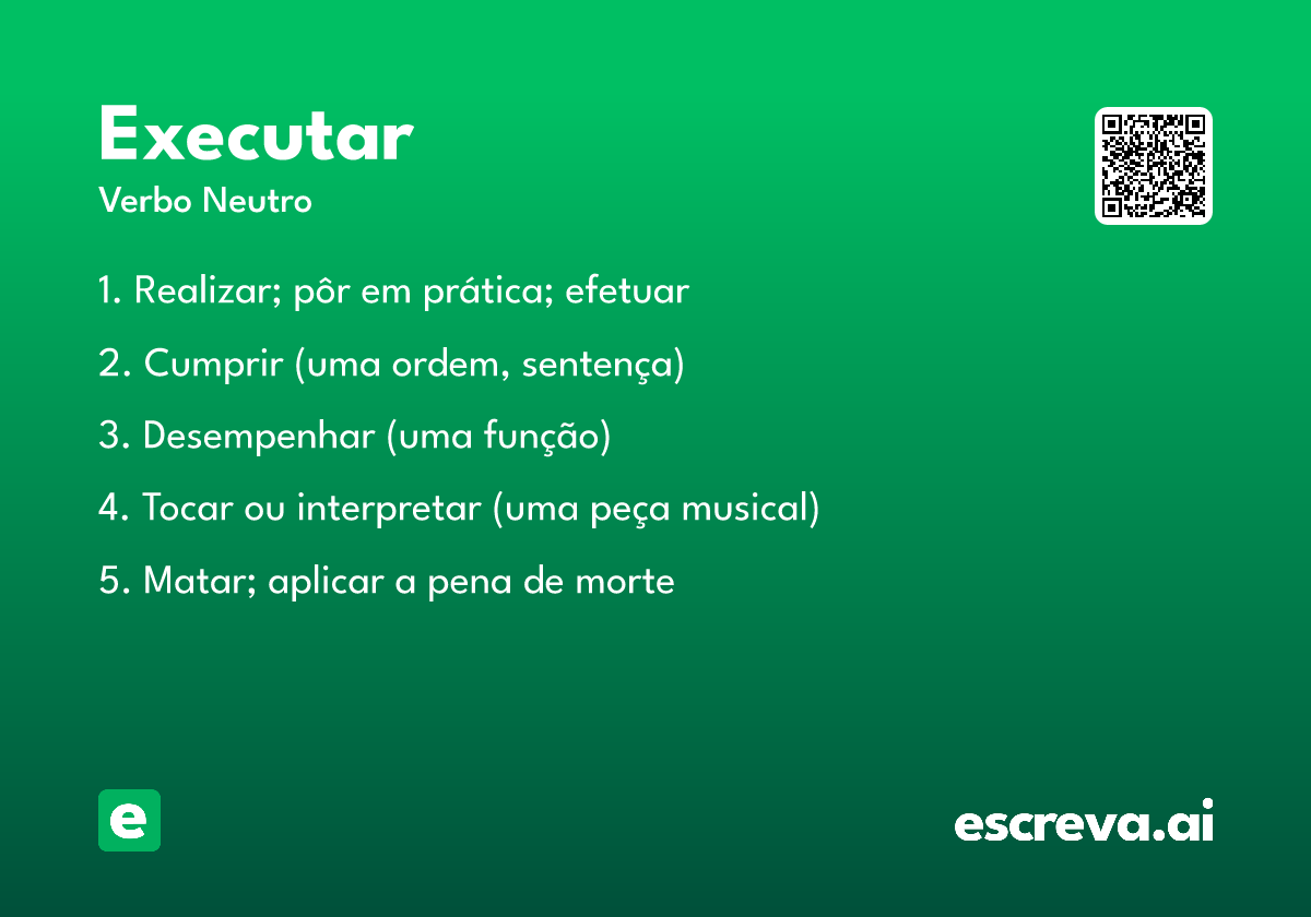 executar