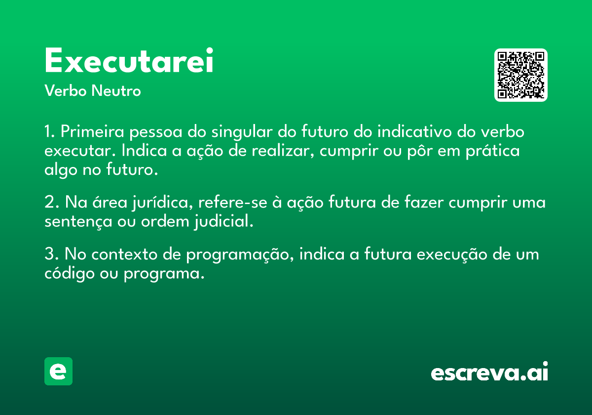 executarei