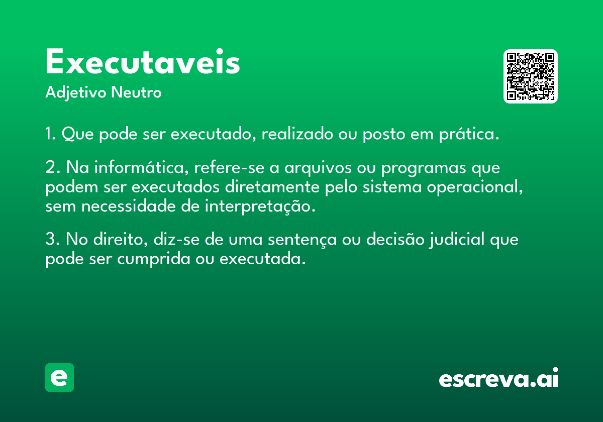 executaveis