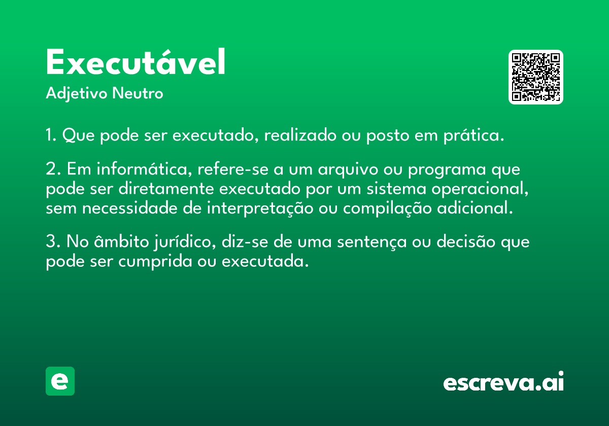 executável
