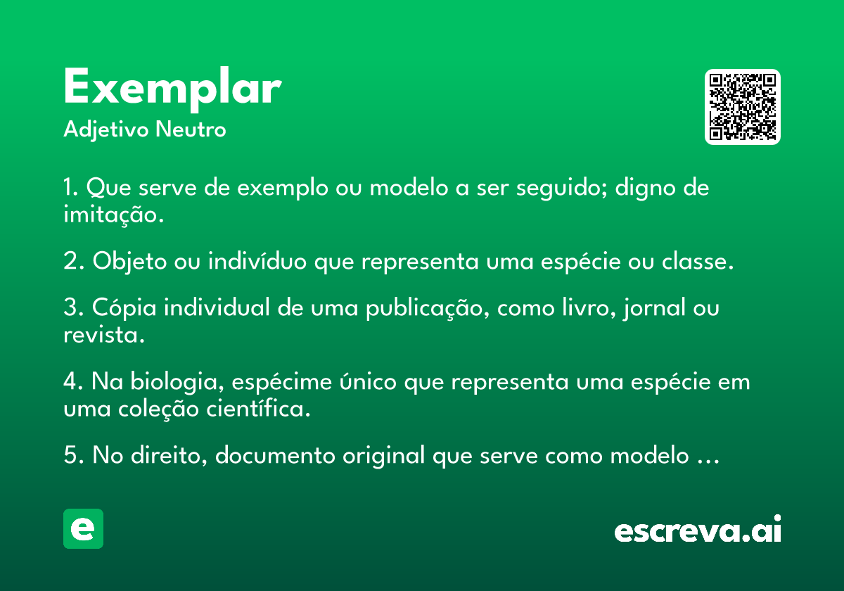 exemplar