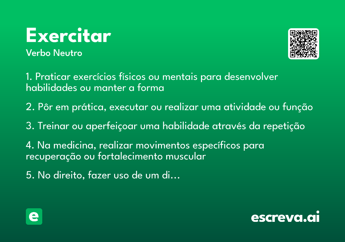 exercitar