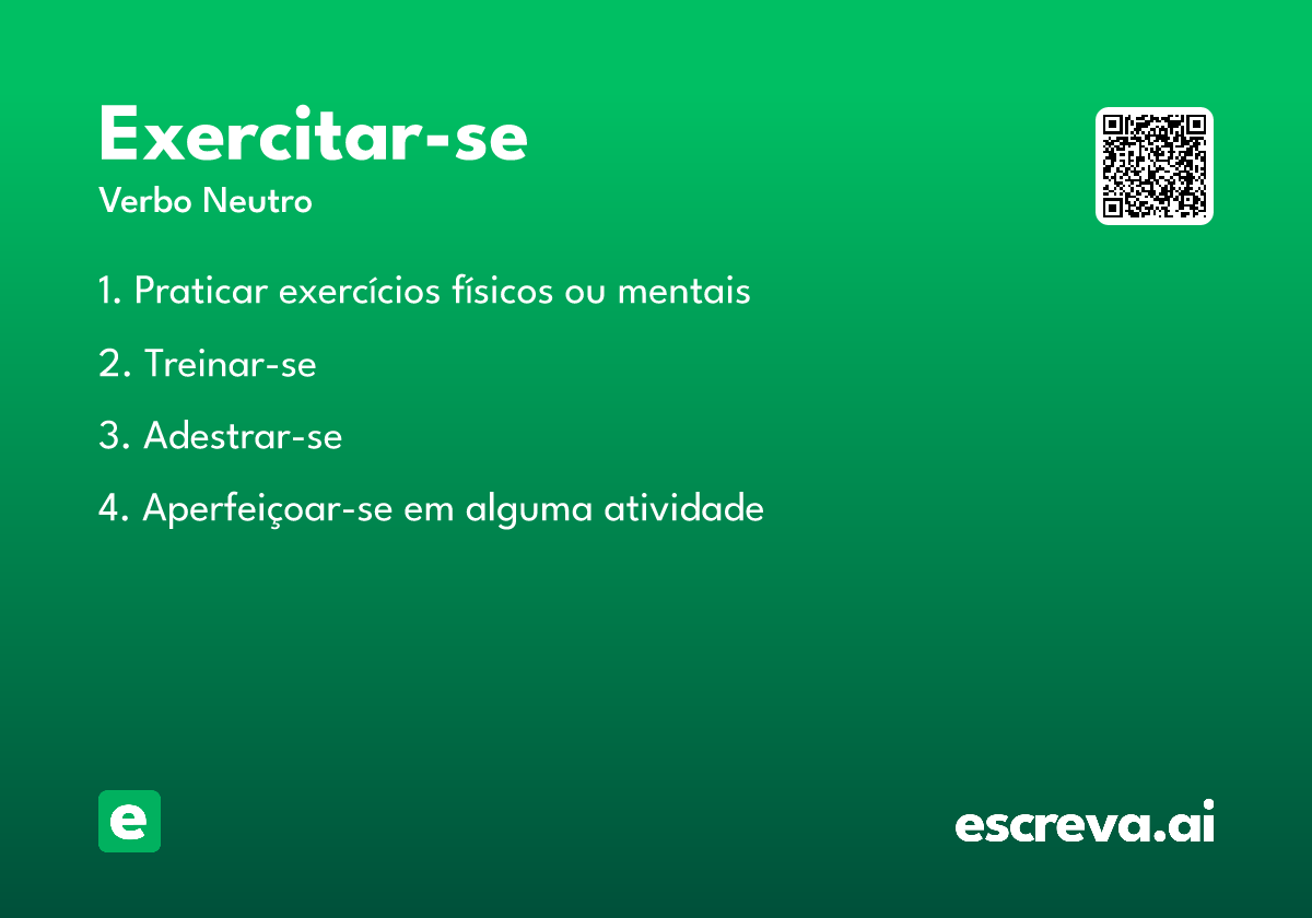 exercitar-se