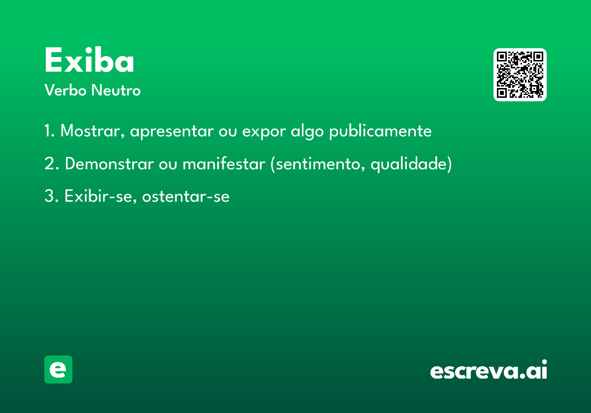 exiba