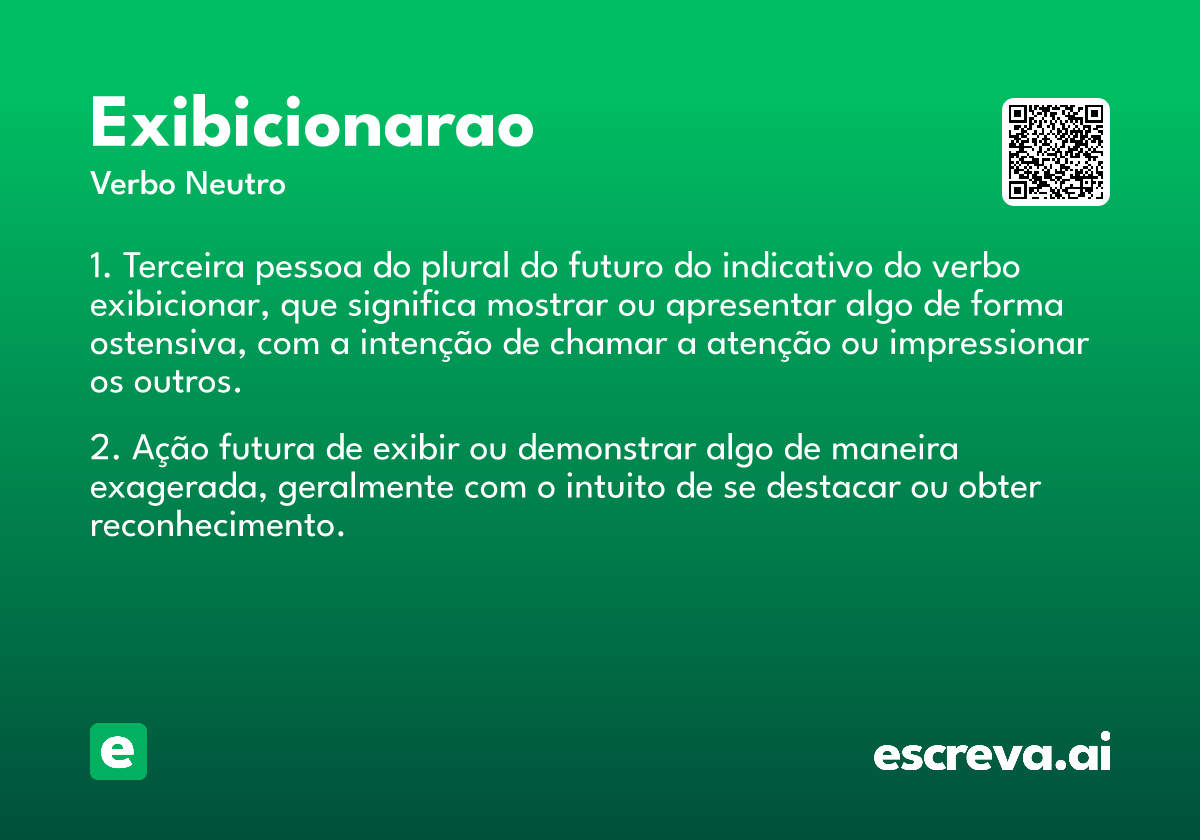 exibicionarao