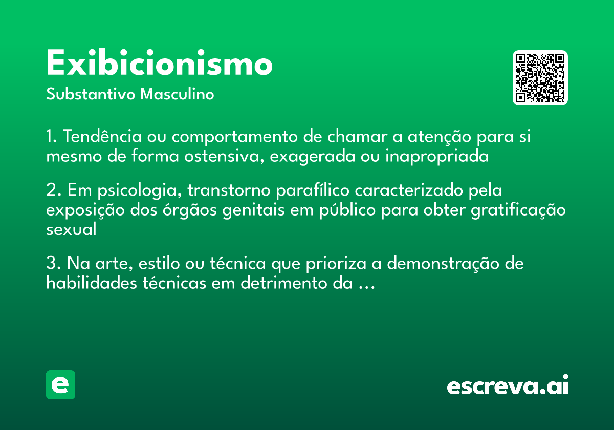 exibicionismo