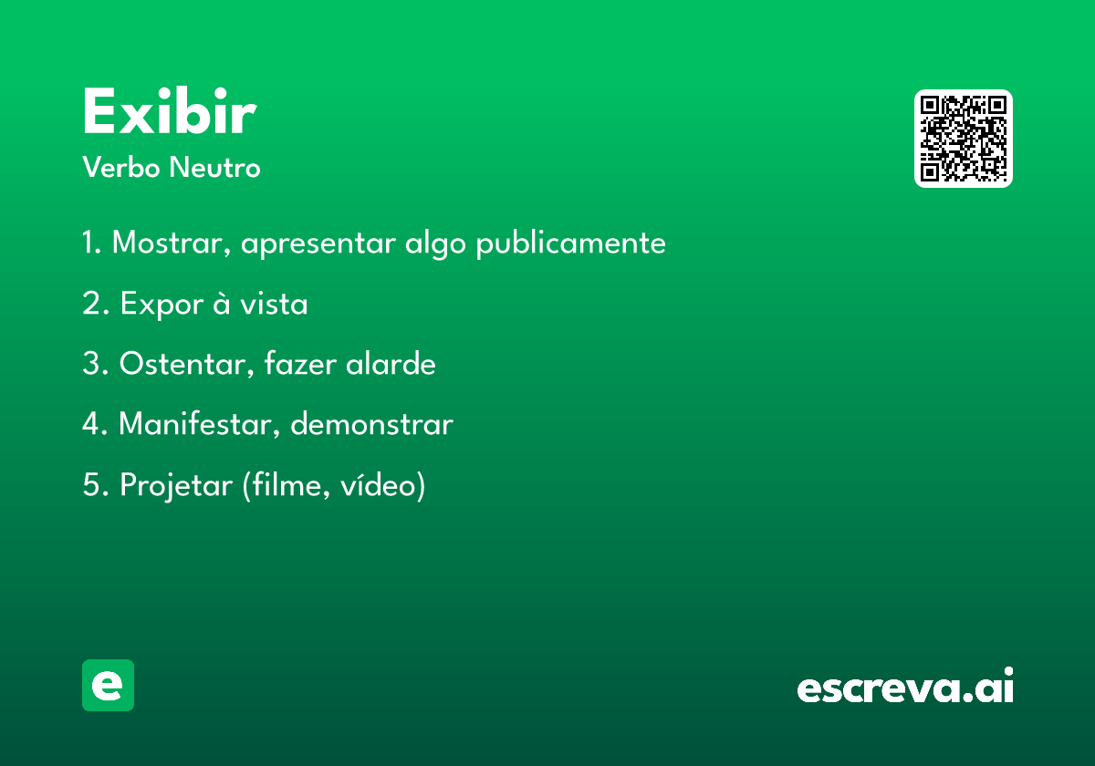 exibir