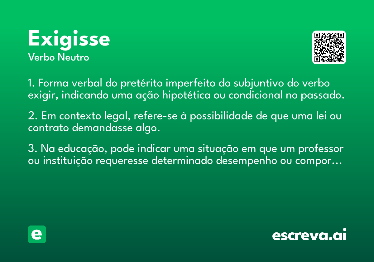 exigisse