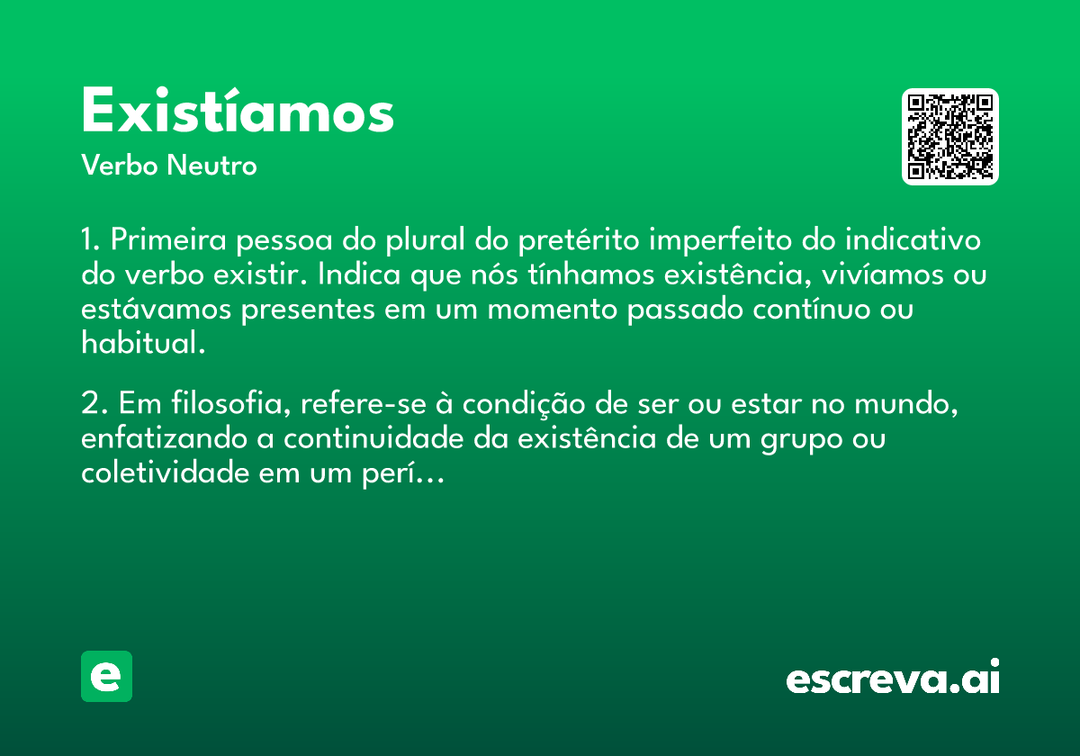 existíamos