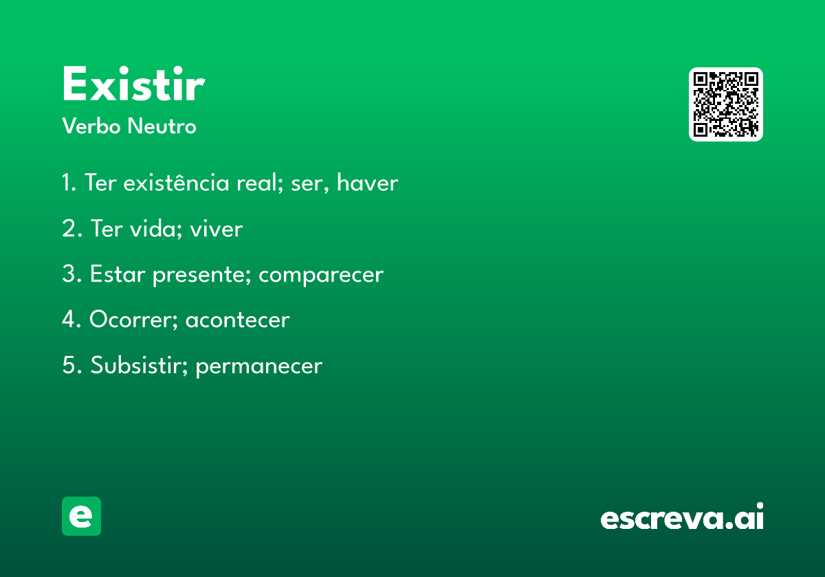 existir