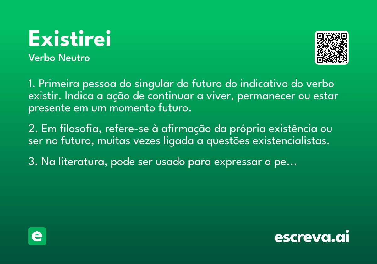 existirei