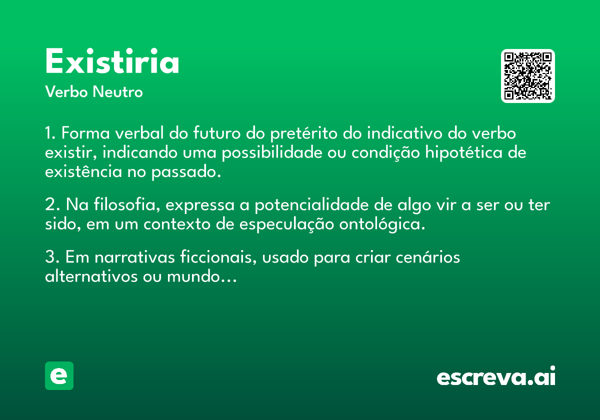 existiria