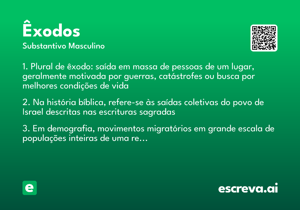 êxodos