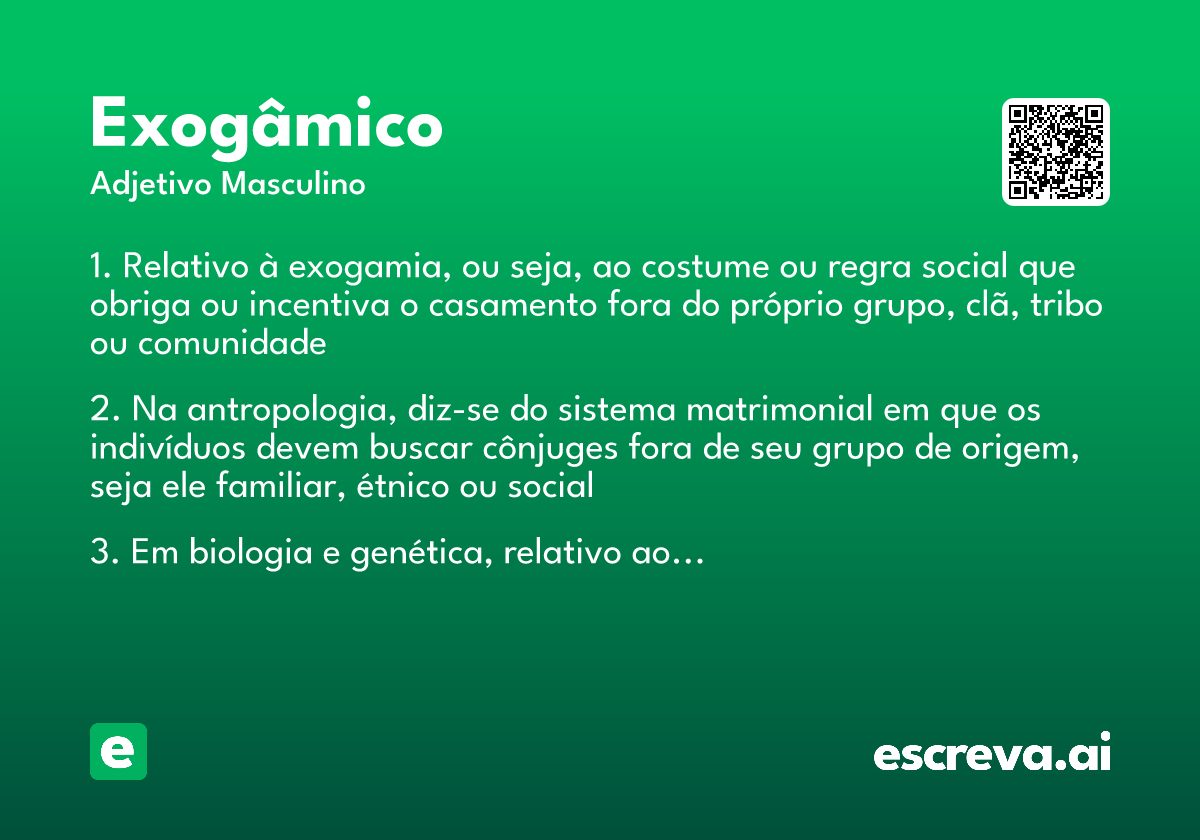 exogâmico